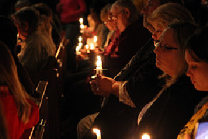 Candlelight Vigil in West