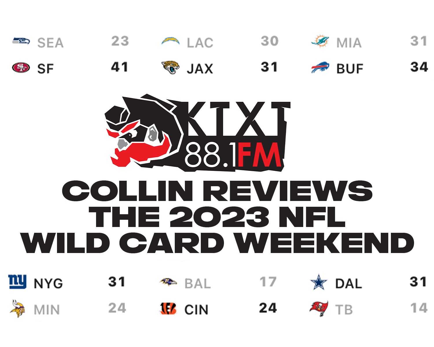 NFL 2023 Super Wild Card Weekend review — The Raider 88.1 KTXT FM